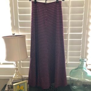 Vintage HENRI BENDEL A line Maxi skirt 💕